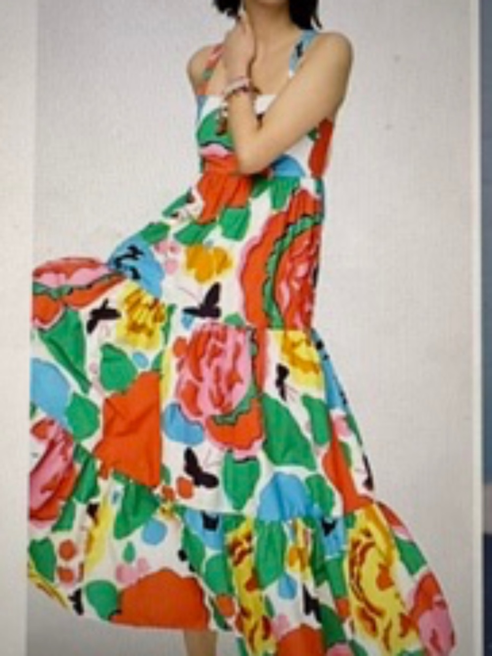 EUC J. Crew Sold-out Maxi Dress in Ratti Jardin with POCKETS, $189, size 8